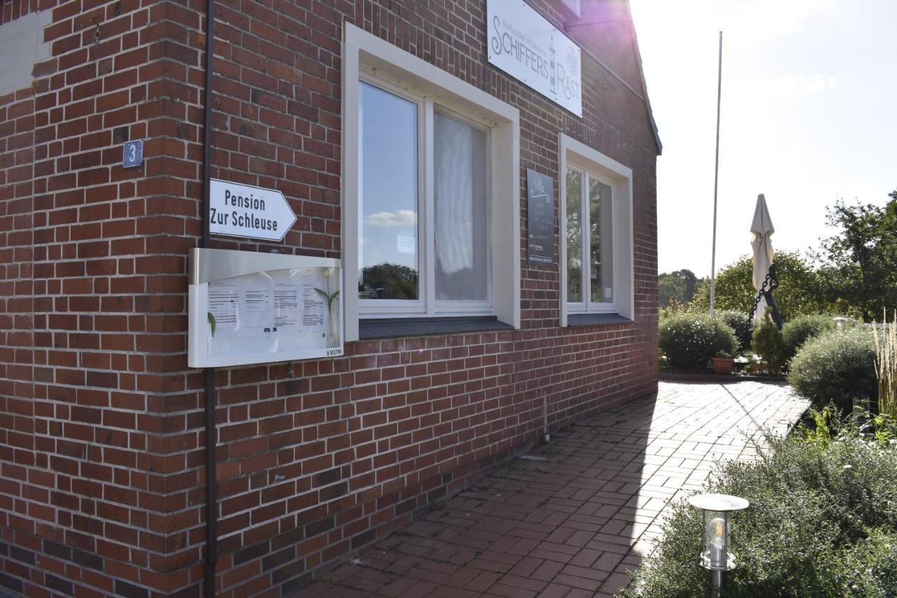 Pension Zur Schleuse Garni Am Elbe Luebeck - Kanal In Witzeeze Eksteriør bilde